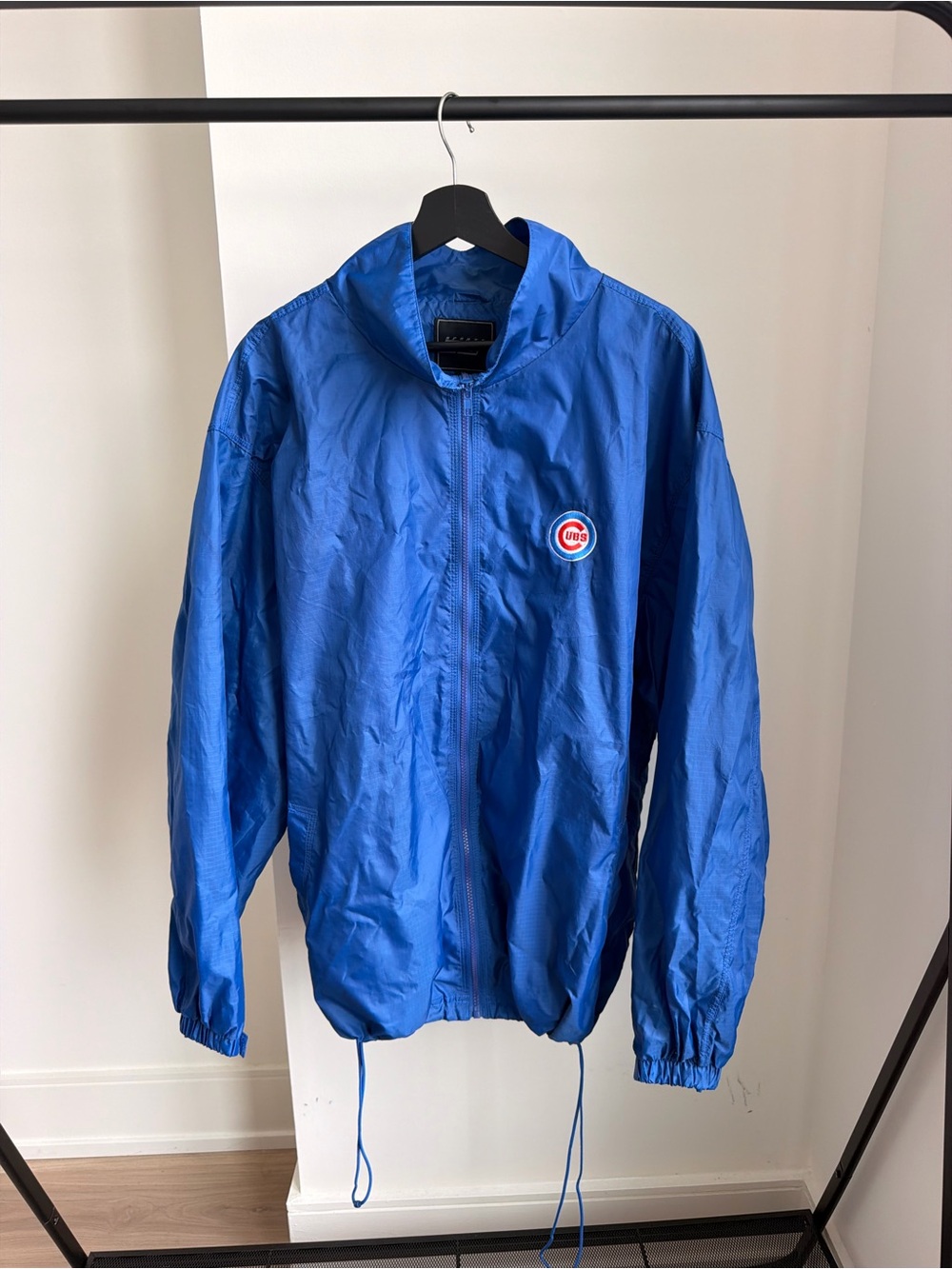 Blue Windbreaker Jacket - Unbranded